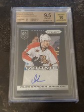 2013-14 Panini Prizm Black Prizm Rookie Auto Aleksander Barkov Rookie #350 RC