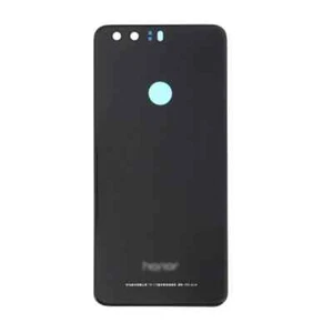 For Huawei Honor 8 Replacement Rear Battery Cover Back Glass (Black) UK Stock - Picture 1 of 4