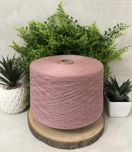 Filato 70%Extrafine Merino 30% Seta NM 2/28 color Rosa rocca da 1,6 Kg - Photo 1/1