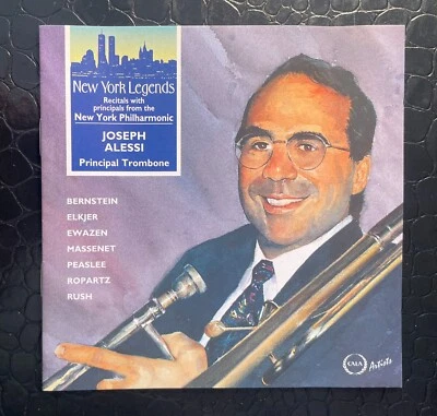 JOE ALESSI New York Legends Principal Trombone NY Philharmonic UK IMPORT CD MINT - Image 1 of 4