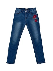 Guess Los Angeles Jeans Slim Skinny Blue Stretch Girls Size 14 26x26 GUC👖 - Picture 1 of 15