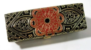 Soporte para lápiz labial vintage piel de ternero con espejo Italia - Imagen 1 de 3