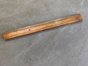 RARE BOXWOOD SLIDE RULE BY BARBOTHEU MISSING CURSOR - Picture 1 of 5
