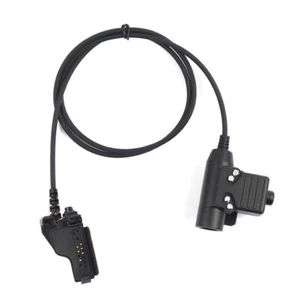 Walkie Talkie Taktyczny zestaw słuchawkowy Adapter Radio do serii Motorola HT1000 - Zdjęcie 1 z 7