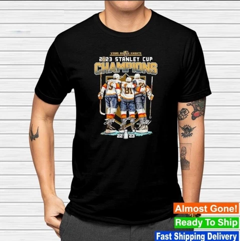 vegas Golden Knights 2023 Stanley Cup champs signatures team Gift for fans shirt Cover