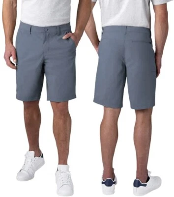 Pantalones cortos elásticos de rendimiento vintage resistentes a la intemperie. Azul, talla 40. Foto 1 de 4