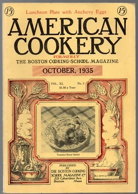A Vintage Issue of the American Cookery Magazine for October 1935 — 第 1/4 张图片