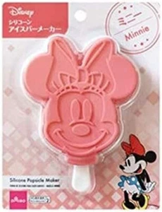 Disney Minnie Mouse Silicone Popsicle Maker Dessert Kitchen Ice Pop Treat Mold - Picture 1 of 1