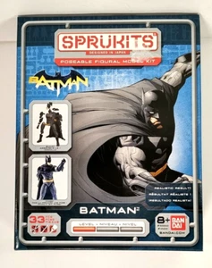 Bandai Sprukits DC Comics Batman Poseable Figure Model Kit SEALED 2014 - Picture 1 of 6