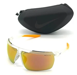Nike Windshield CW4663-913 Sonnenbrille transparent/braun orange verspiegelt 75 mm - Bild 1 von 4