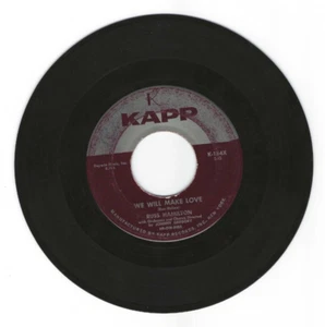 RUSS HAMILTON We Will Make Love/Rainbow VINYL 45 RPM BX1-35 - Picture 1 of 2