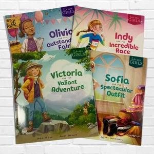 We Are Girls Paperback Books by Katie Hewat - Olivia, Indy, Victoria & Sofia - Picture 1 of 1