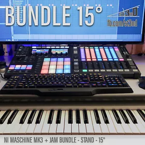 STAND BUNDLE for NI Maschine JAM and Maschine MK3 - 15° - Picture 1 of 6