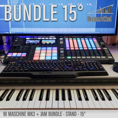 STÄNDER KONVOLUT für NATIVE INSTRUMENTS Maschine MARMELADE und Maschine MK3 - 15° - Bild 1 von 4