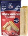 Devil Dog Pet Co  Dog Chews Premium Himalayan Yak Chew Monster 3 Pack