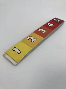 1977 VINTAGE JOHN SANDS THE GAME OF LIFE PARTS - FOLDABLE NUMBERS - Picture 1 of 3