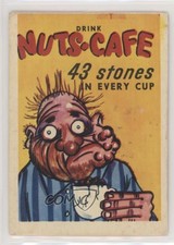 1960 Leaf Foney Ads Drink Nuts Cafe 43 Stones in every cup #6 0s4