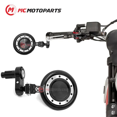 REACTOR Rearview Bar End Mirrors Pair For Ducati MONSTER 1100 S EVO 2009-2014 14 Foto 1 de 4