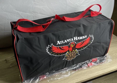 ATLANTA HAWKS BASKETBALL DUFFLE BAG BRAND NEW!!! PROMO RARE 1995-2006 Cover