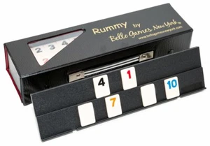 POPULAR RUMMY SET 106 TILES FOUR RACKS AND DICE - Picture 1 of 7
