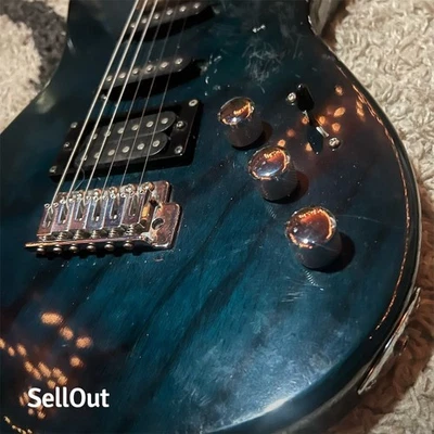 Guitarra Eléctrica Jackson 6 Cuerdas Azul Cuerpo Sólido Diestro Principiante Foto 1 de 4