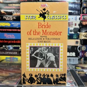 Bride of the Monster 1955 VHS New Bela Lugosi Ed Wood Tor Johnson B-Movie Horror - Picture 1 of 8
