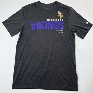Nike Minnesota Vikings Men’s Medium T Shirt NFC North 1961 Gray New - Picture 1 of 7