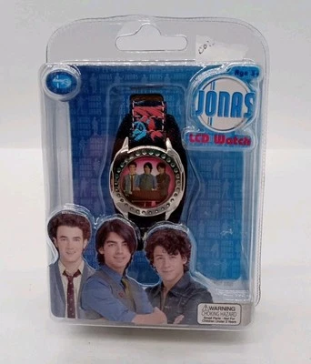 老式Y2K迪士尼乔纳斯兄弟手表 — 第 1/2 张图片