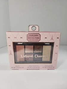 Marie Claire Paris Total Face Palette Natural Charm New Sealed Exp Date 7/2028 - Picture 1 of 6