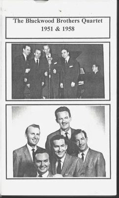 THE BLACKWOOD BROTHERS QUARTET..."1951 & 1958".....RARE OOP HTF GOSPEL VHS VIDEO - Image 1 of 3