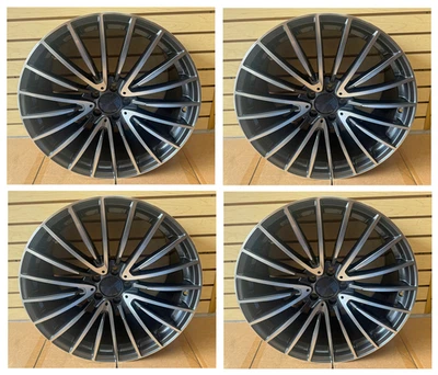 4pc 20" Multispoke AMG Style Rims Wheels Fits Mercedes Benz S450 S500 S550 S63 - Image 1 of 4