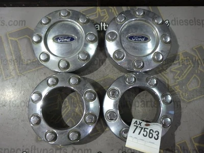 Ford F350 F250 XLT 2005 2006 6,0 diésel automático 4x4 cubierta de tapas cromadas (cuatro) Foto 1 de 4