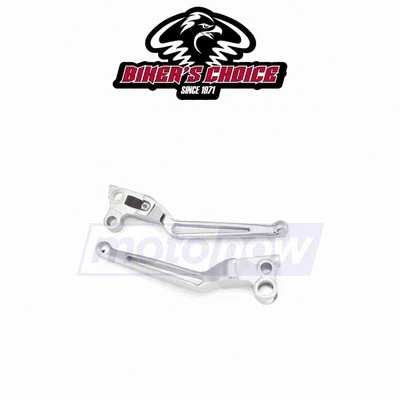 Bikers Choice Custom Slotted Levers for 1982-1992 Harley Davidson FXRS Low ga Foto 1 de 4