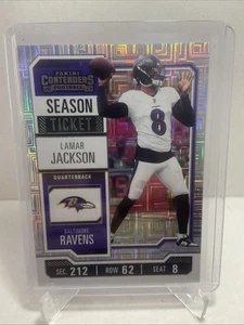 2023 Panini Contenders - Hobby Mojo Season Ticket Lamar Jackson #9 - Picture 1 of 2