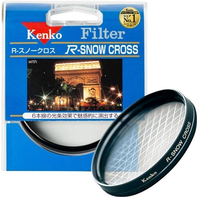 Kenko Lens Filter R-Snow Cross 82mm for cross effect 382714 - Image 1 of 4
