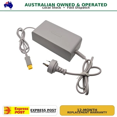 POWER SUPPLY / CABLE for Nintendo Wii U Console AU Replacement Lead Cord - Image 1 of 4