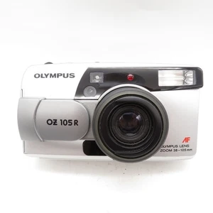 Olympus OZ 105R analoge Kompaktkamera 35 mm silber - getestet, funktionsfähig, sauber - Bild 1 von 10