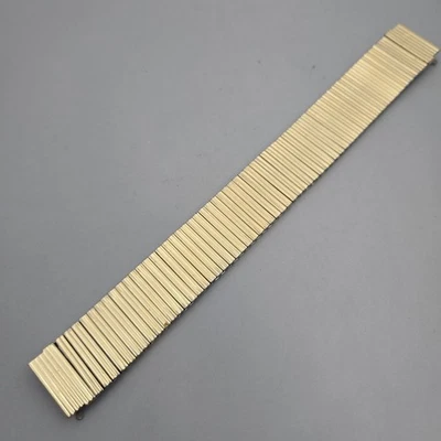 vintage Authentic BULOVA Elastic bracelet/watchband 17mm 1970s - Image 1 of 4