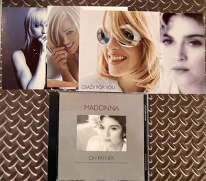 LIMITED EDITION Postcard Set! MADONNA OH FATHER w/ Live To Tell (Live Edit) - Picture 1 of 6