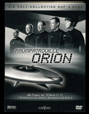 RAUMPATROUILLE ORION★Kult-Schuber-Set mit allen 7 TV-Folgen★3-DVD★SEHR GUT+★ - Bild 1 von 4