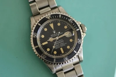 Rolex Submariner 1680 Tiffany & Co Dial 1978 complete set! Unpolished 1 owner - Image 1 of 4