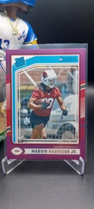 🔥Marvin Harrison Jr.🔥Press Proof Purple Rated Rookie🔥2024 Donruss #393 - Picture 1 of 2