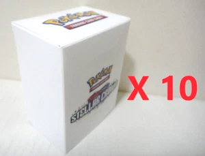10x- POKEMON TCG Stellar Crown Ultra Pro DECK BOX Brand New US Seller - Picture 1 of 2