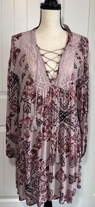 Taylor and Sage Coco + Jaimeson Womens Floral Sleeves Pink Dress Sz Small NWT - Picture 1 of 18
