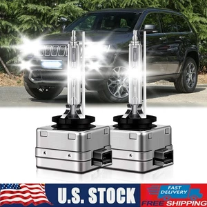 For Jeep Grand Cherokee 2009-12 Front LED HID Headlight Bulb Kit Low Beam 6000K - Picture 1 of 11