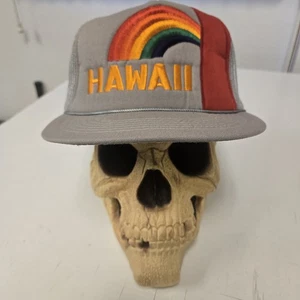 Sombrero Hawaiano Arco Iris Hawaiano De Colección Años 80 Snapback Camionero Malla Prendas para la cabeza - Imagen 1 de 7
