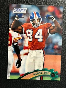 Shannon Sharpe 1997 Topps Stadium Club #47 - Broncos corte casi nuevo/como nuevo - Imagen 1 de 4
