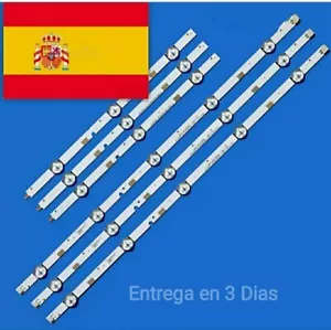 Tiras LED Para Samsung UE40J5200AW UE40J5200 UN40J5300AG UN40J5300-Lote Completo - Imagen 1 de 6