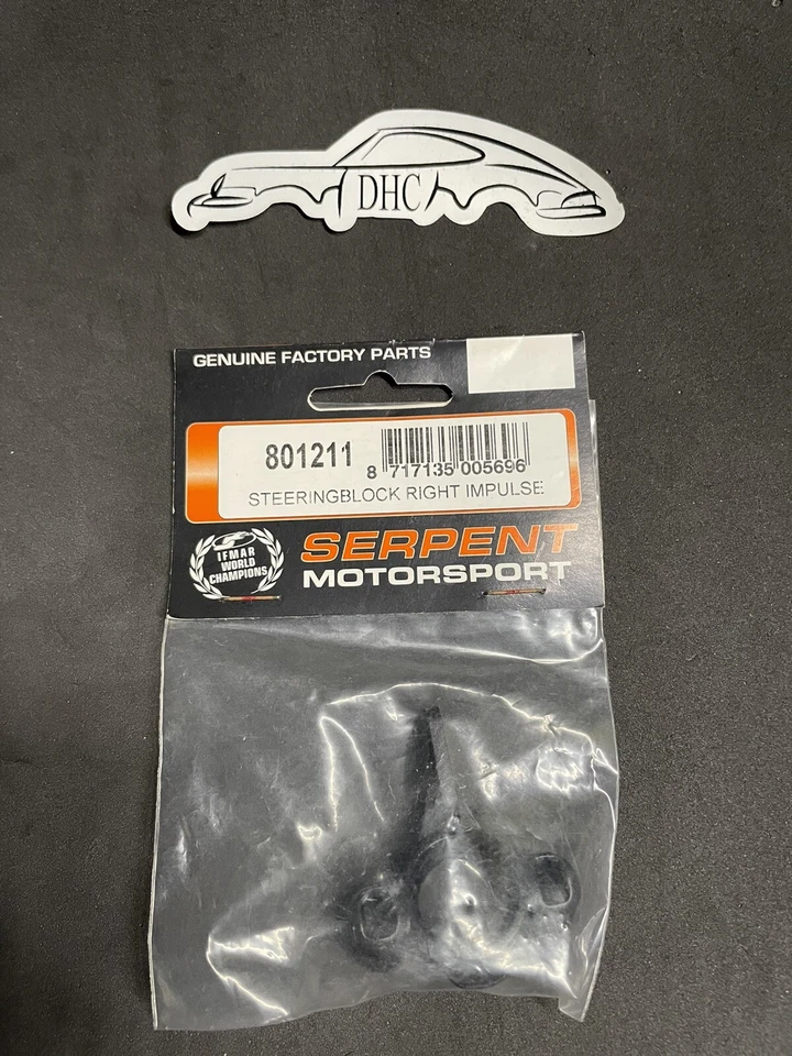 Serpent # 801211 Right Steering Block for Impulse