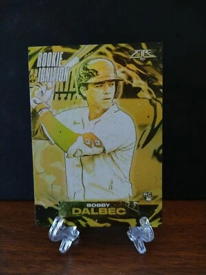 2021 Topps Fire Bobby Dalbec RC Rookie Ignition Gold Minted #RI-19 - Image 1 of 2